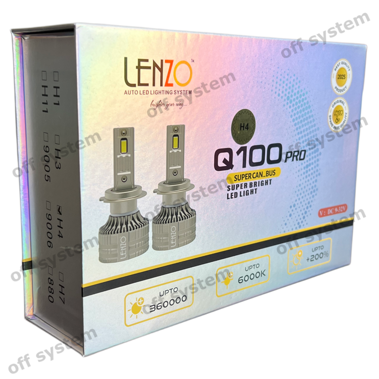 هدلایت Q100 pro لنزو